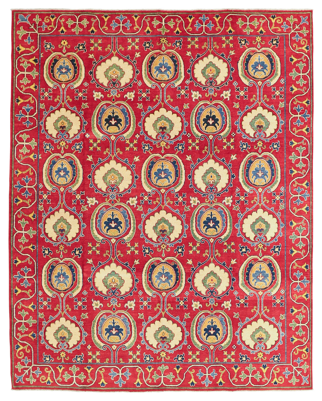 Kazaki Wool Rug 7'11''x9'10''