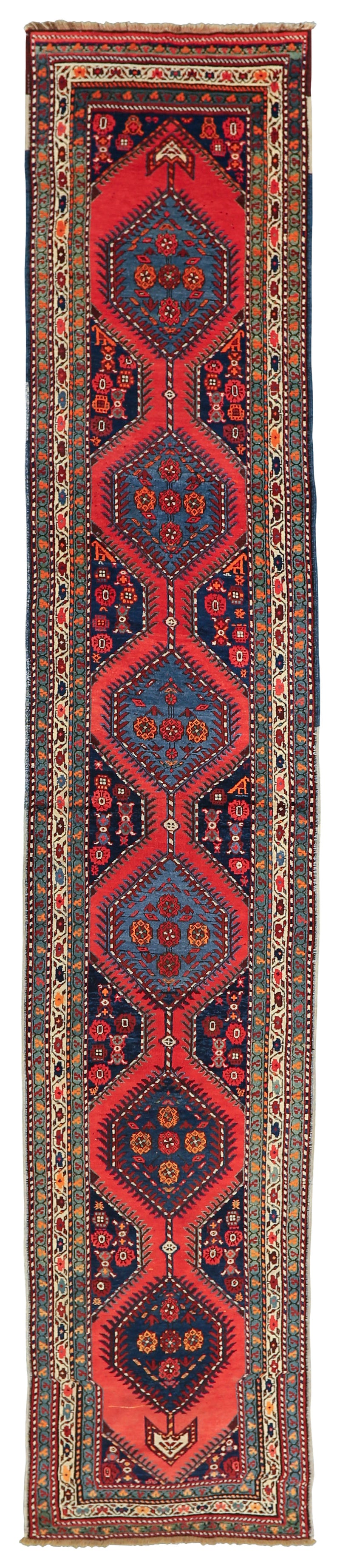 Persian - tribal Wool Rug 3'3''x17'9''