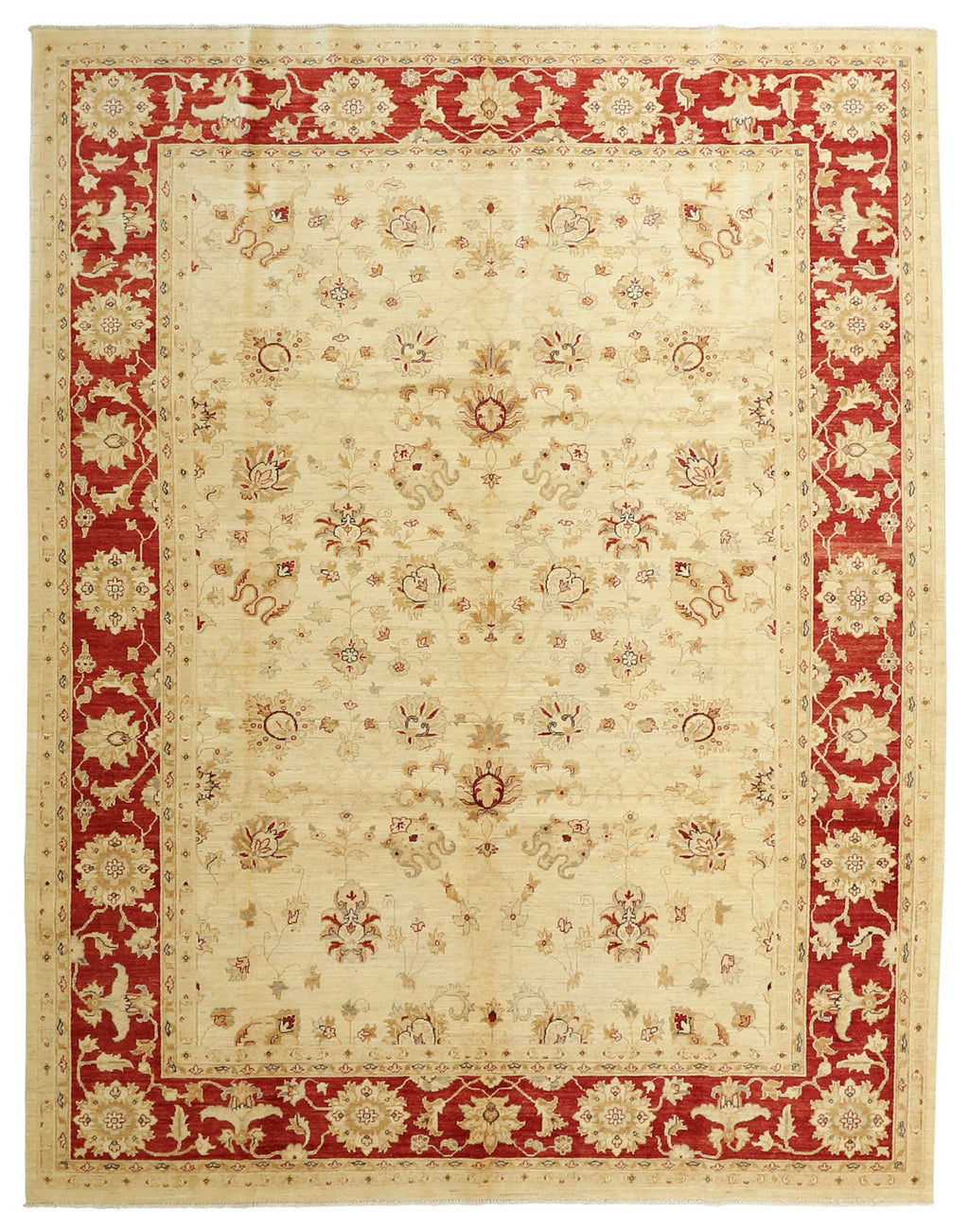 Oushak Wool Rug 9'1''x11'10''