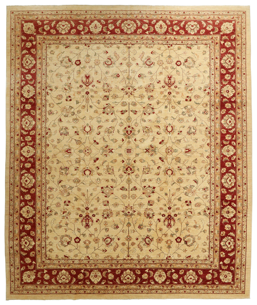 Oushak Wool Rug 12'0''x14'6''