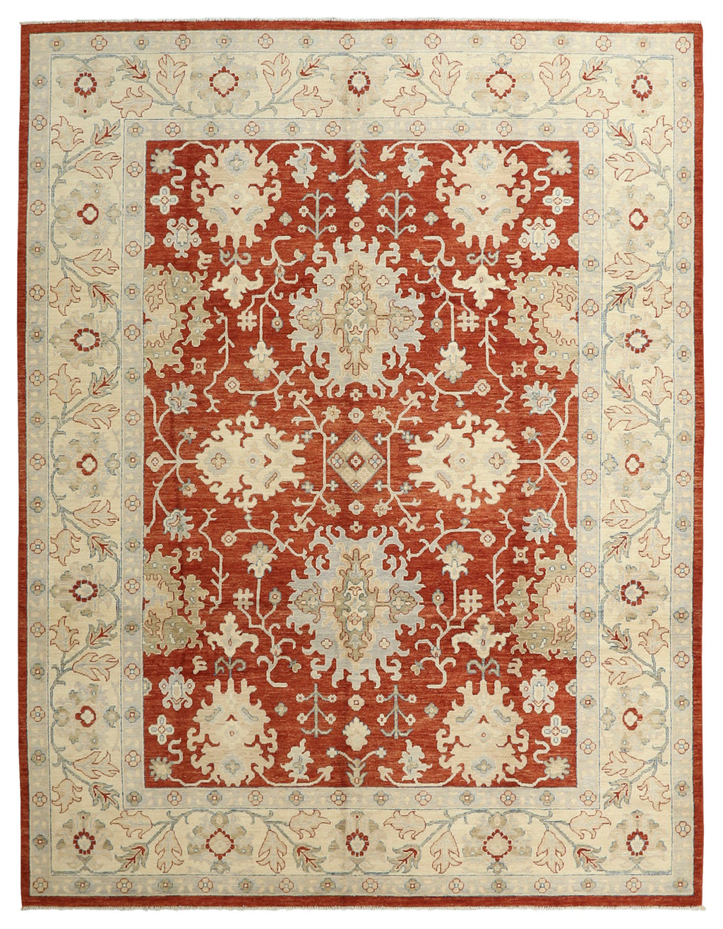 Oushak Wool Rug 9'0''x11'8''