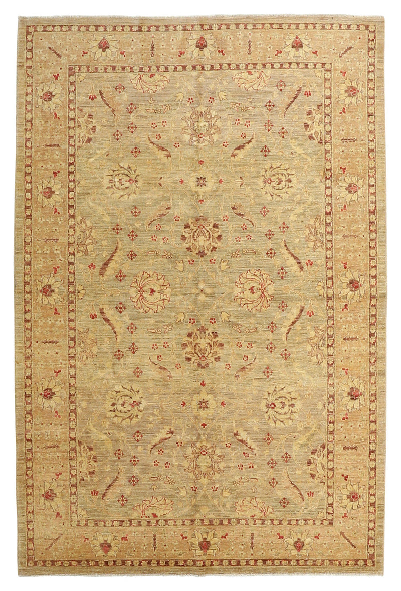 Oushak Wool Rug 5'11''x9'1''