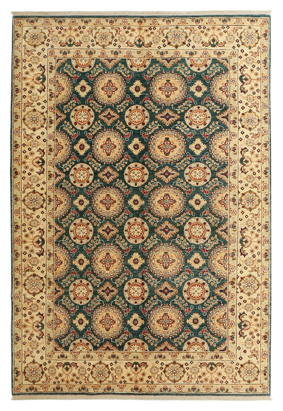 Oushak Wool Rug 5'8''x8'5''