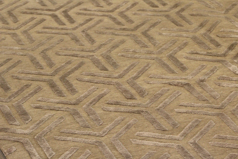 Tiette - Fine Wool/Bamboo Silk Rug 9'1''x11'11''