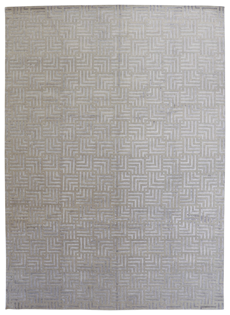 Tiette - Fine Wool/Bamboo Silk Rug 10'0''x13'11''