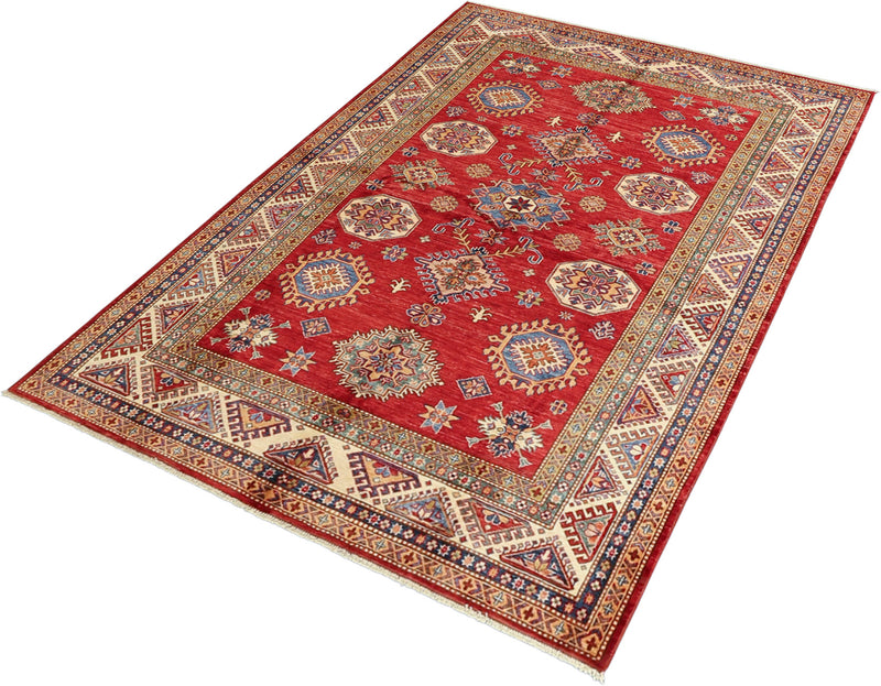 Afghan Kazak Collection Rug 5'7''x7'8''