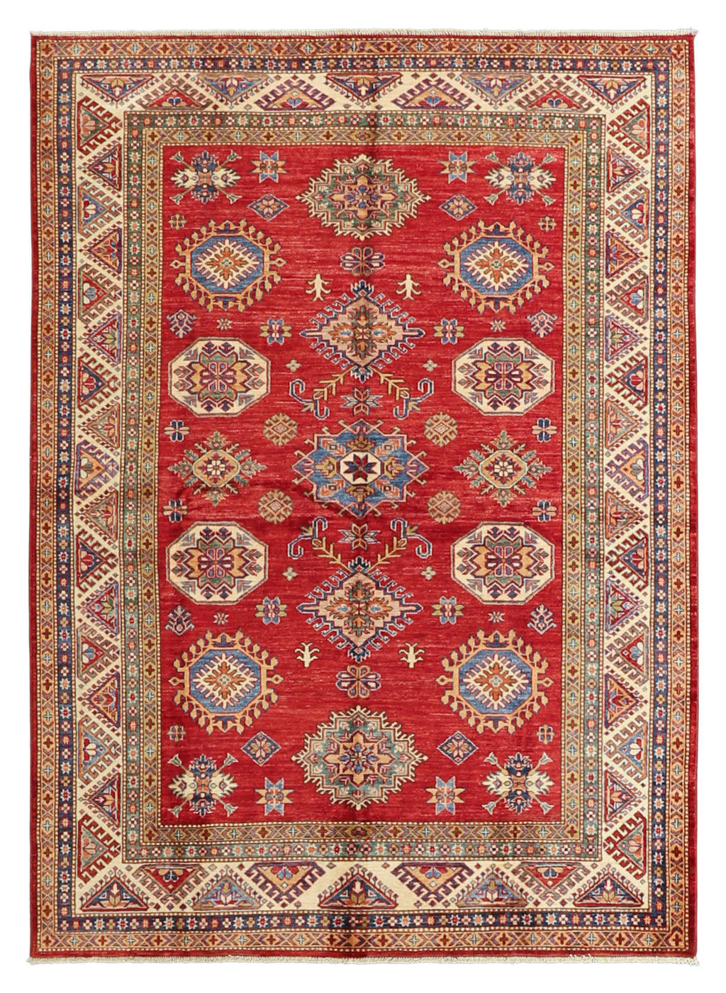 Afghan Kazak Collection Rug 5'7''x7'8''