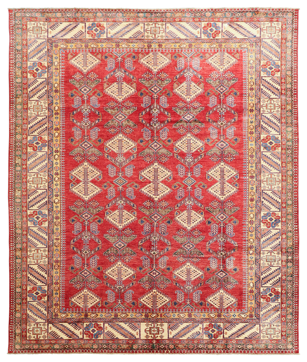 Afghan Kazak Collection Rug 9'6''x11'2''