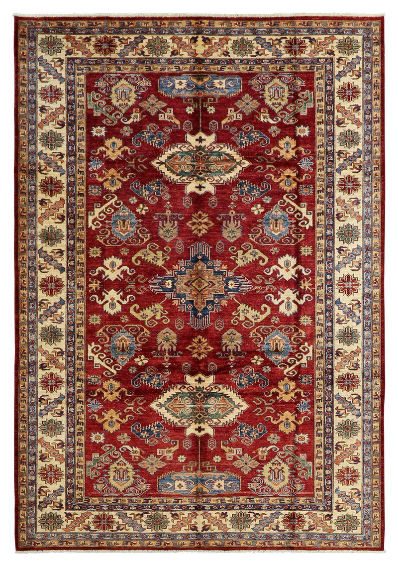 Afghan Kazak Collection Rug 6'8''x9'7''