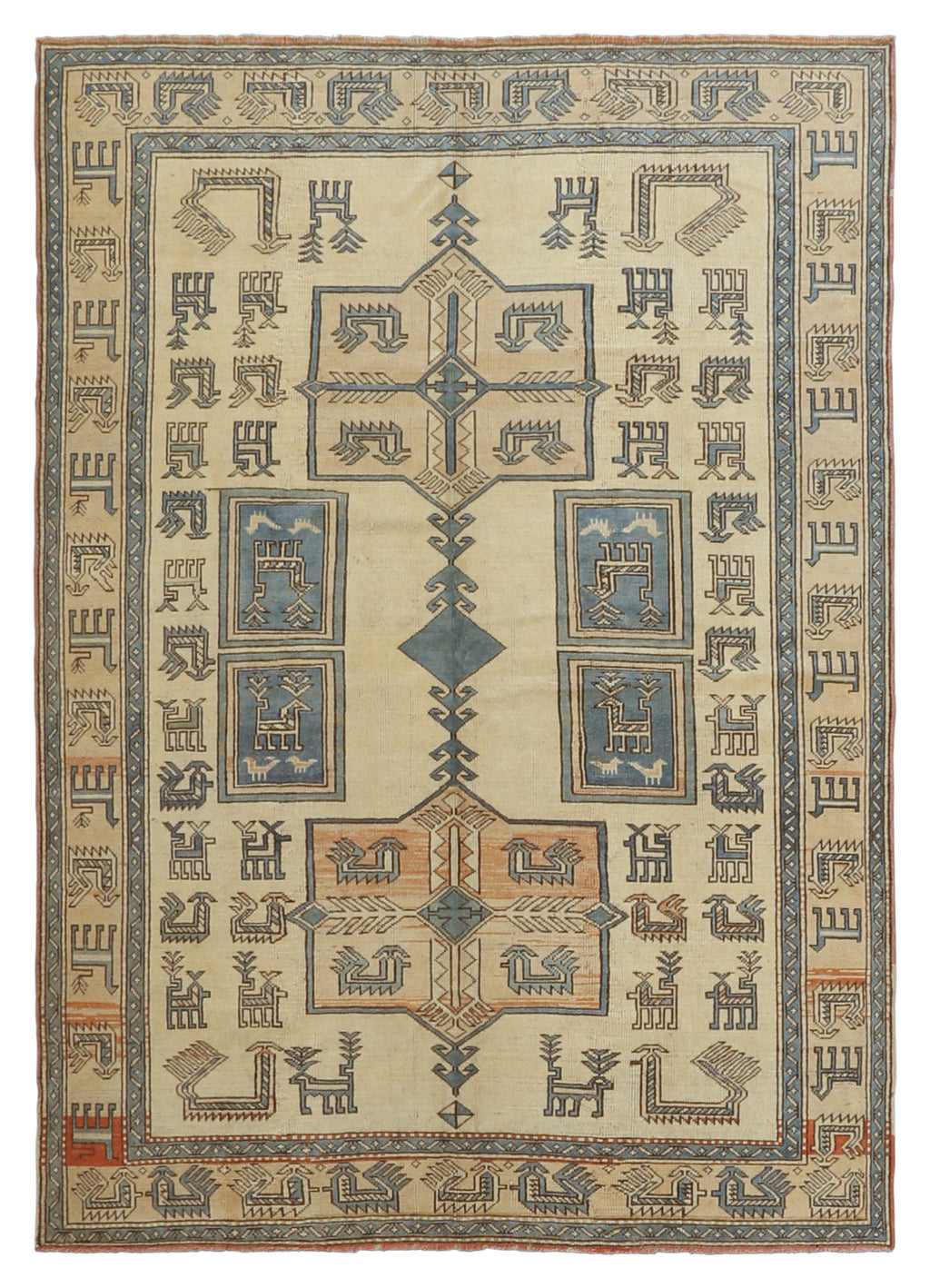 Anatolian Wool Rug 5'9''x8'0''