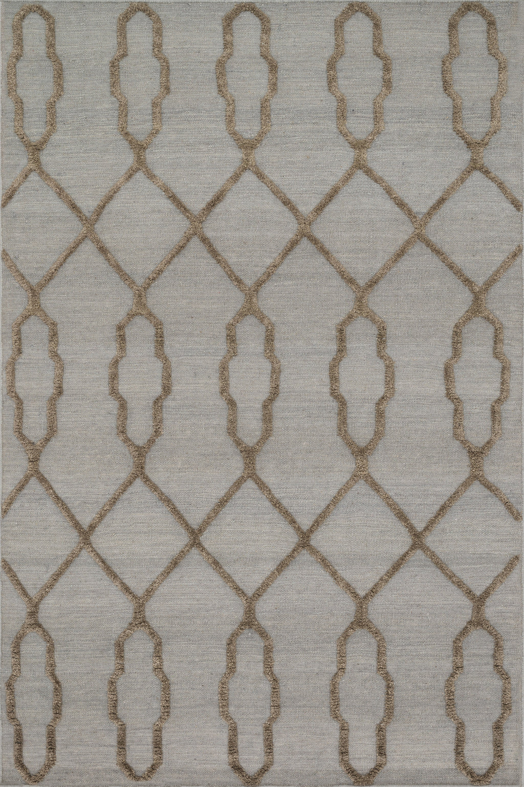 ADLER Collection Wool Rug  in  SLATE Gray Small Hand-Woven Wool