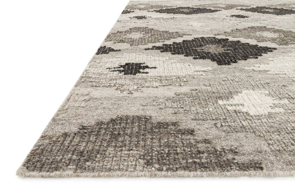 AKINA Collection Wool Rug  in  GREY / CHARCOAL