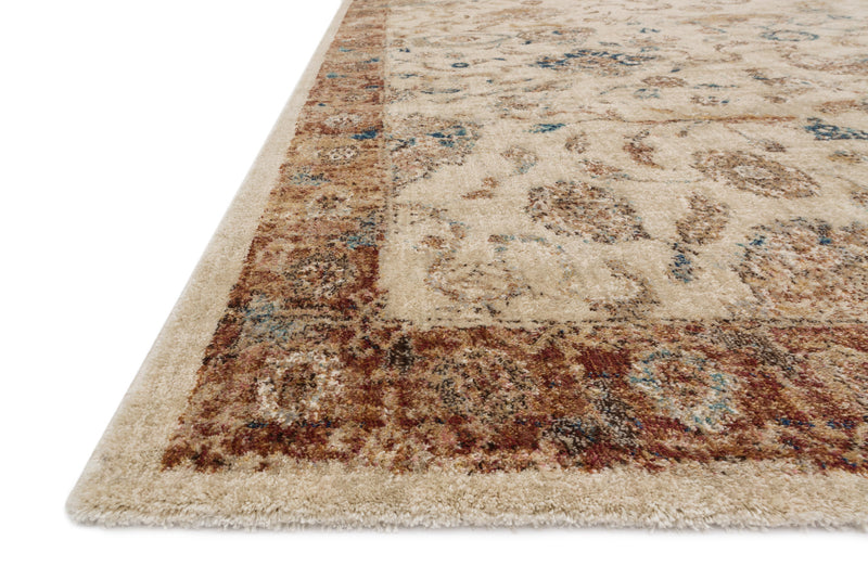 ANASTASIA Collection Rug  in  ANT IVORY / RUST