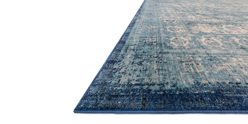 ANASTASIA Collection Rug  in  LT. BLUE / IVORY