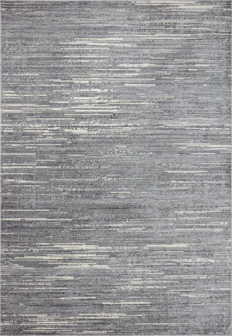 ARDEN Collection Rug  in  Grey / Ivory Grey  Accent Power-Loomed Polypropylene/Polyester
