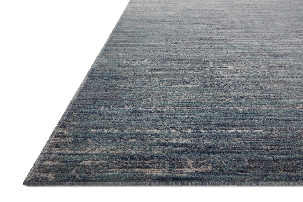 ARDEN Collection Rug  in  Ocean / Grey Blue Accent Power-Loomed Polypropylene/Polyester