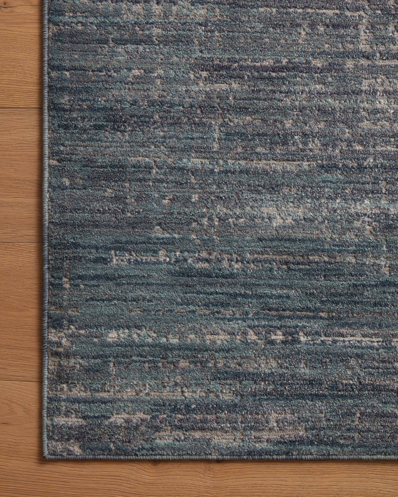 ARDEN Collection Rug  in  Ocean / Grey Blue Accent Power-Loomed Polypropylene/Polyester