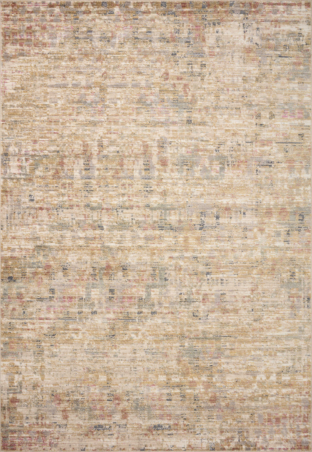 ARDEN Collection Rug  in  Sand / Multi Beige Accent Power-Loomed Polypropylene/Polyester