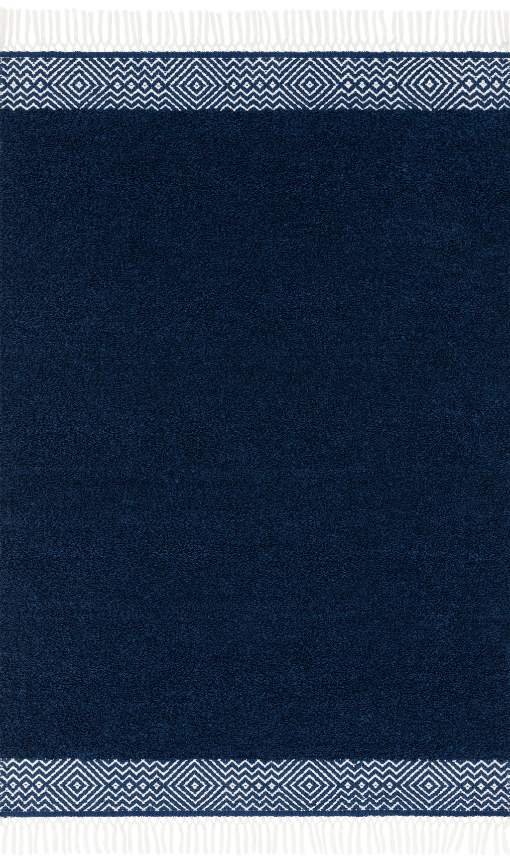 ARIES Collection Rug  in  DENIM Blue Accent Hand-Woven Polyester