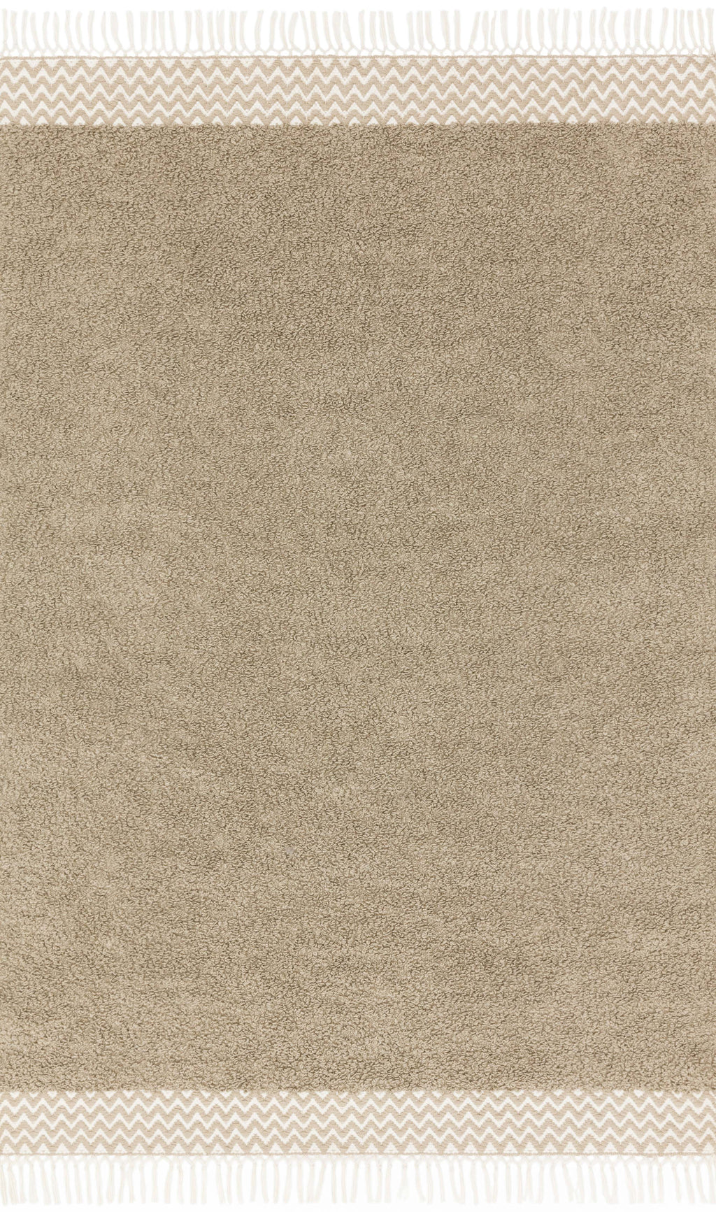 ARIES Collection Rug  in  OATMEAL Beige Accent Hand-Woven Polyester