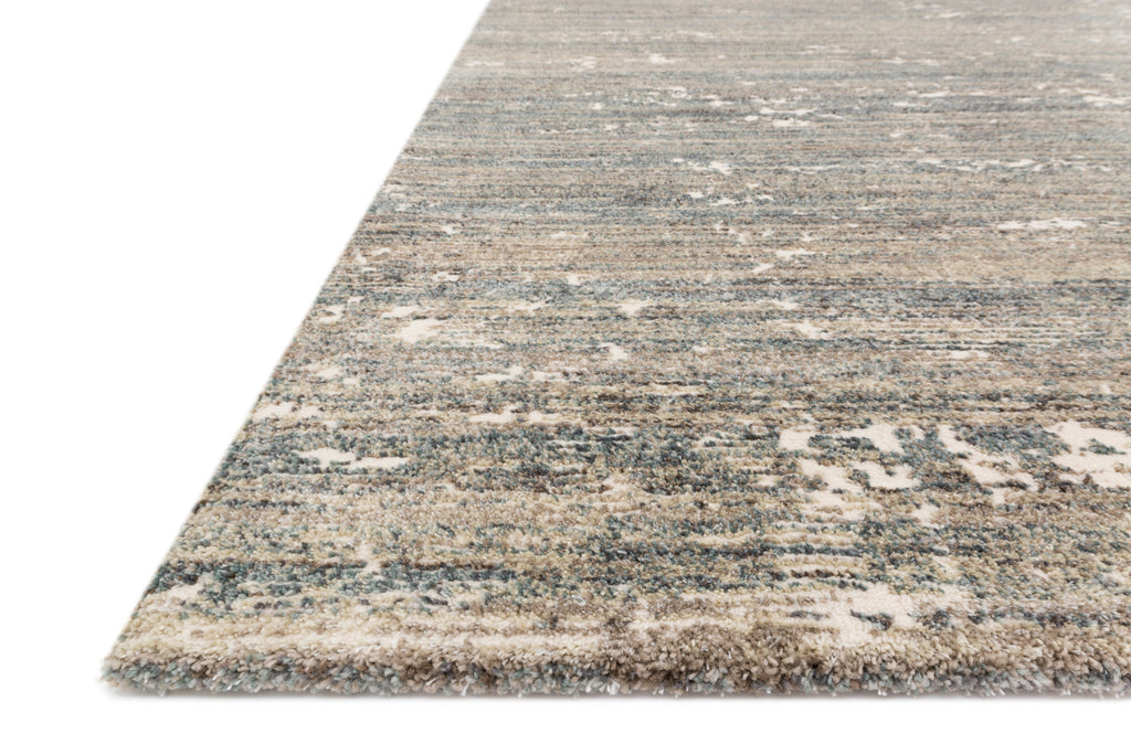 AUGUSTUS Collection Rug in FOG Beige Accent Power-Loomed Jute/Wool
