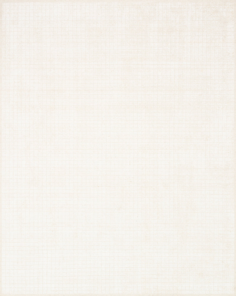 BEVERLY Collection Rug  in  IVORY Ivory Accent Hand-Loomed Viscose/Acrylic