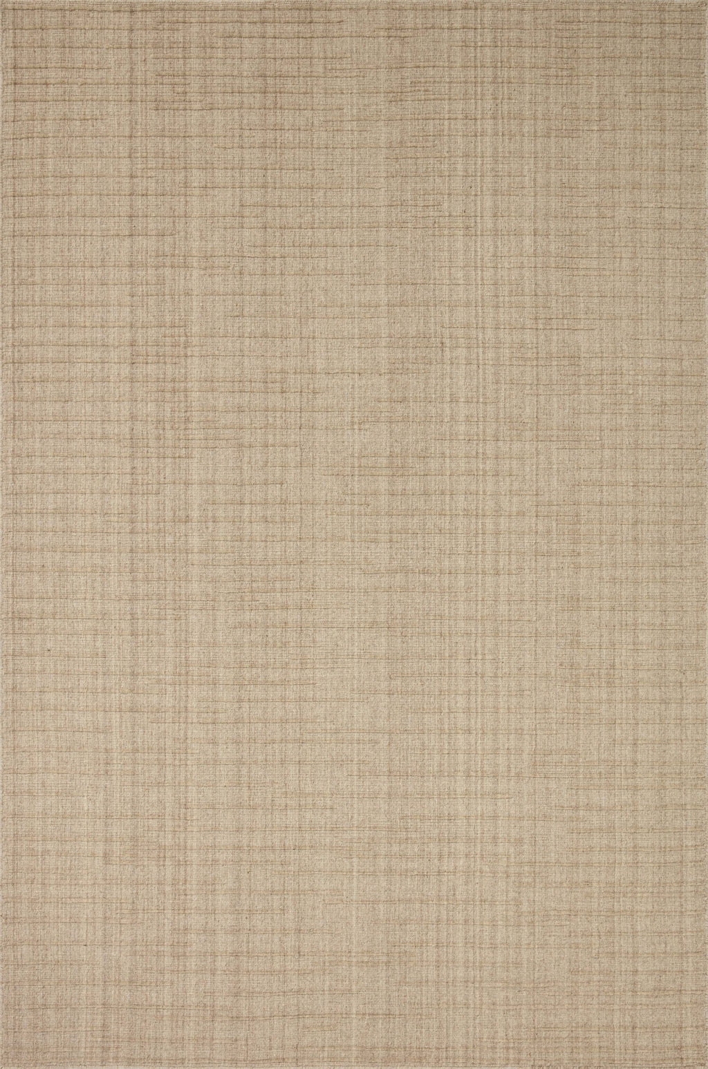 Brooks Collection Wool/Viscose Rug  in  Oatmeal Brown Accent Hand-Woven Wool/Viscose