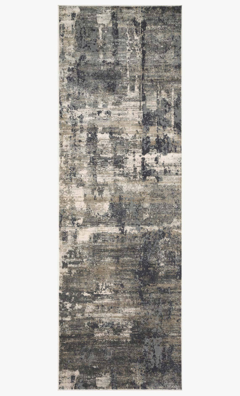 CASCADE Collection Rug  in IVORY / CHARCOAL