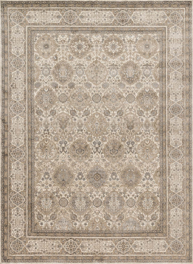 CENTURY Collection Rug  in  SAND / TAUPE Beige Runner Power-Loomed Polypropylene