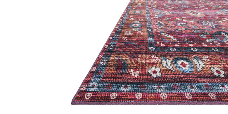 CIELO Collection Rug  in  BERRY / TANGERINE