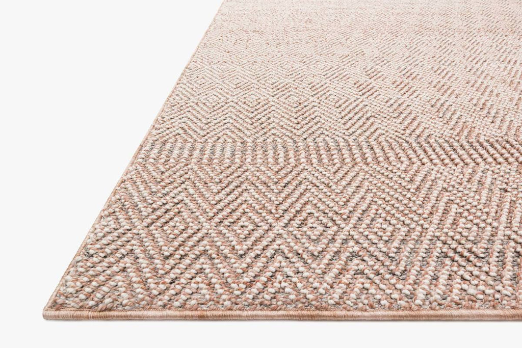 COLE Collection Rug in BLUSH / IVORY