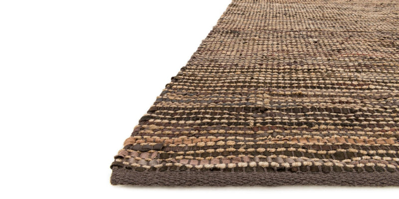 EDGE Collection Rug  in  BROWN