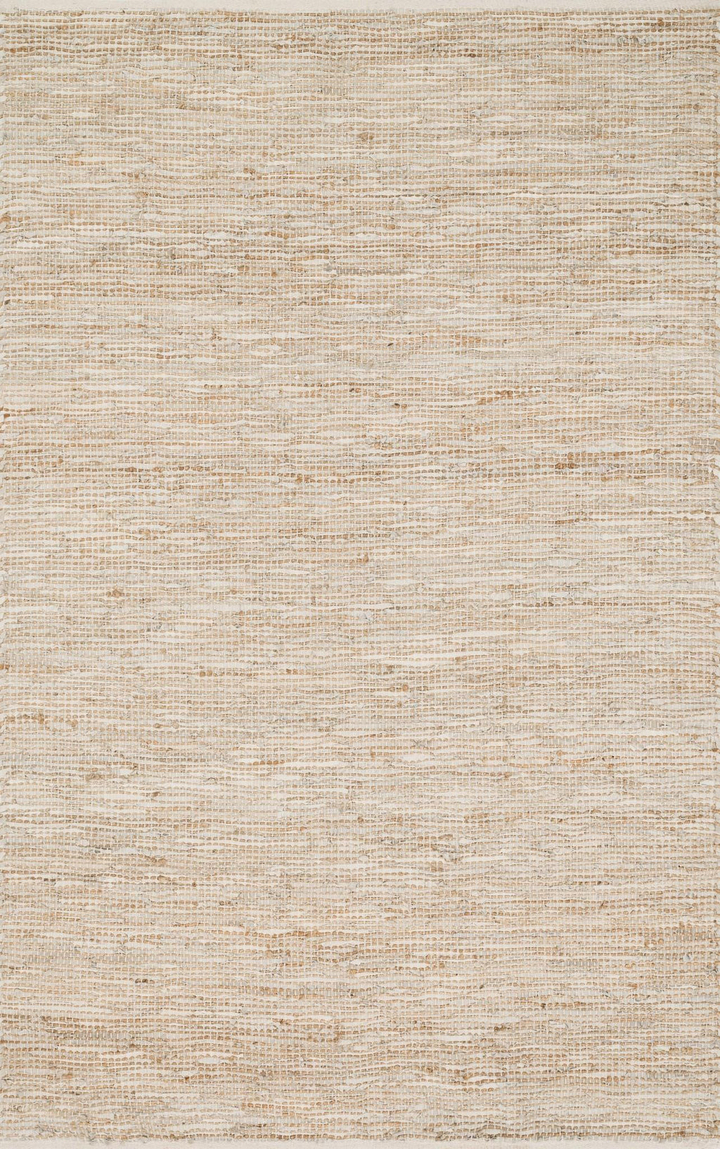 EDGE Collection Rug  in  IVORY Ivory Small Hand-Woven Jute/Hemp