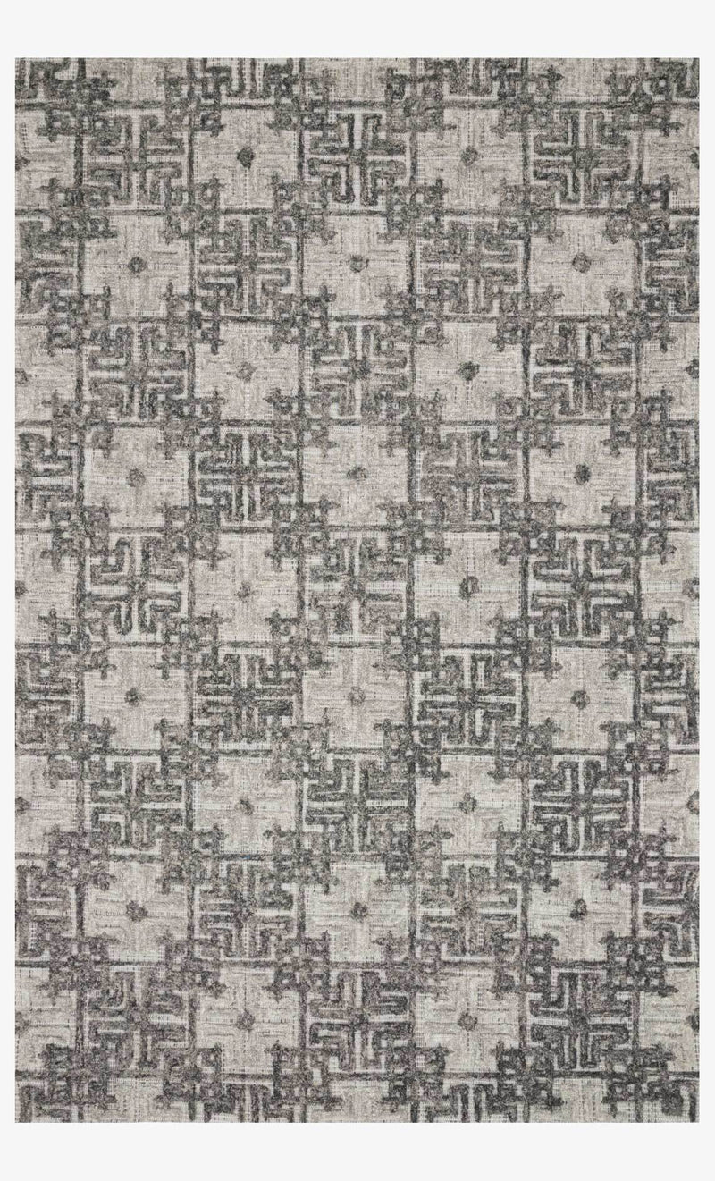 Ehren Collection Rug in Charcoal / Fog