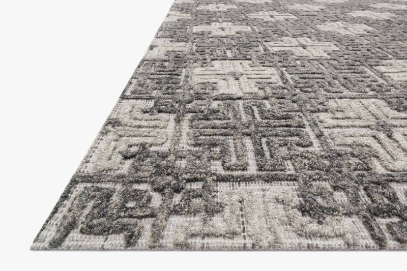 Ehren Collection Rug in Charcoal / Fog