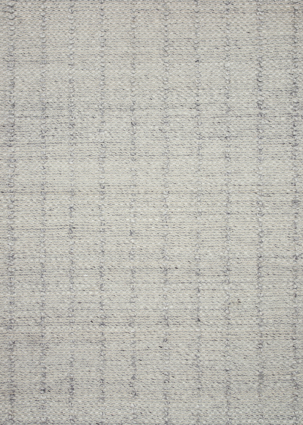 ELLISTON Collection Wool Rug  in  LT GREY Gray Accent Hand-Woven Wool