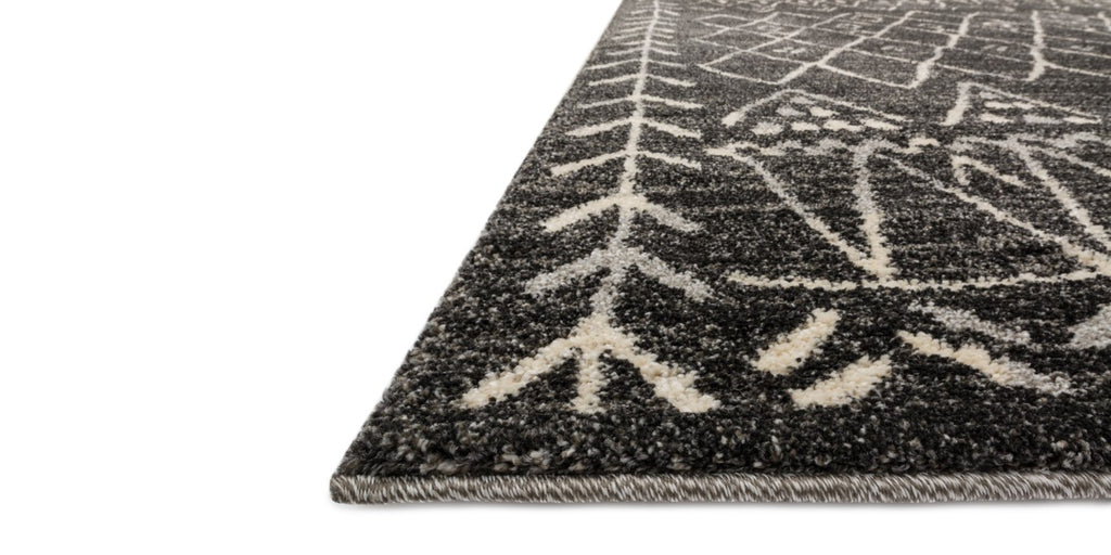 EMORY Collection Rug  in  BLACK / IVORY
