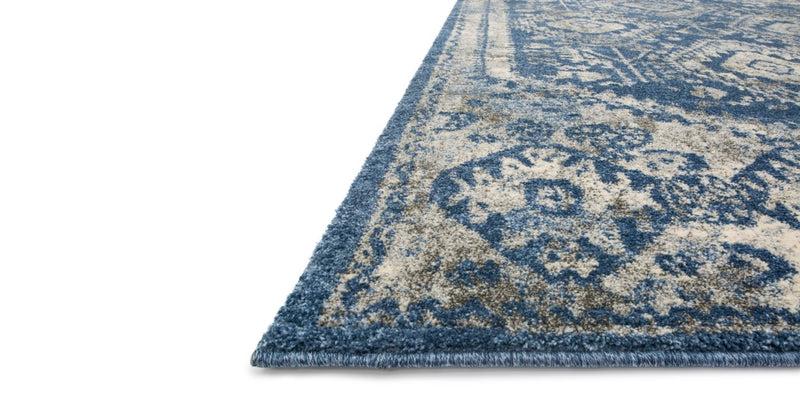 EMORY Collection Rug  in  BLUE / PEBBLE