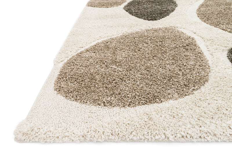 ENCHANT Collection Rug  in  IVORY / MULTI Ivory Accent Power-Loomed Polypropylene