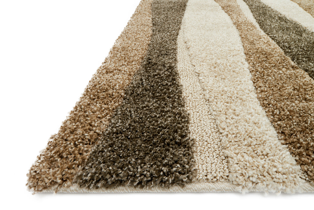 ENCHANT Collection Rug  in  NEUTRAL Beige Accent Power-Loomed Polypropylene