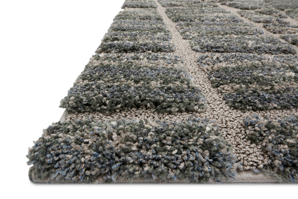ENCHANT Collection Rug  in  MULTI / GREY Multi Accent Power-Loomed Polypropylene