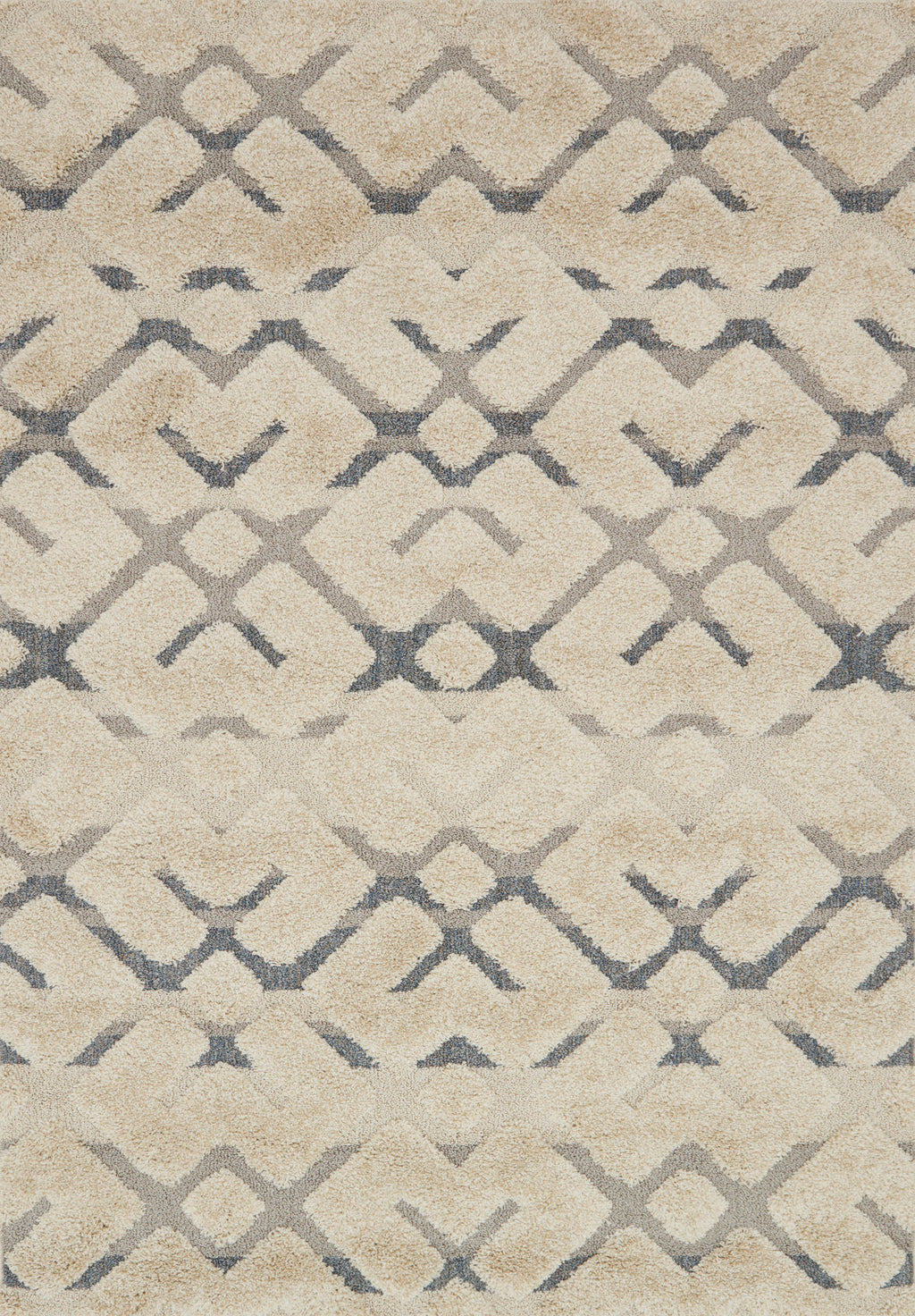 ENCHANT Collection Rug  in  SAND / MULTI Beige Small Power-Loomed Polypropylene