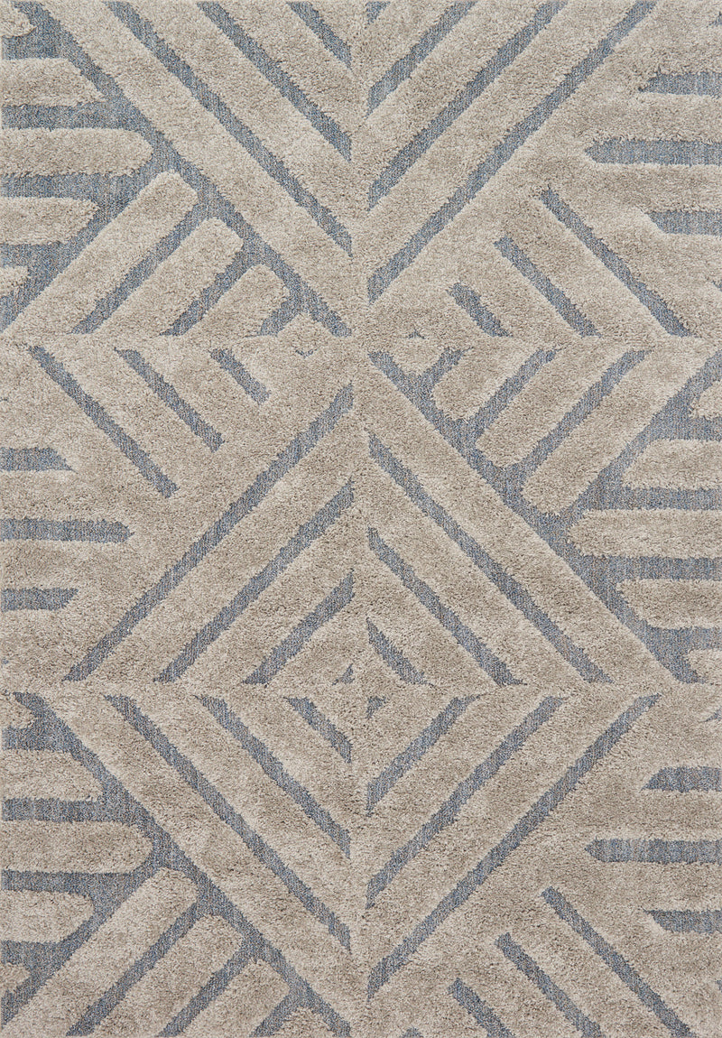 ENCHANT Collection Rug  in  GREY / SLATE Gray Large Power-Loomed Polypropylene