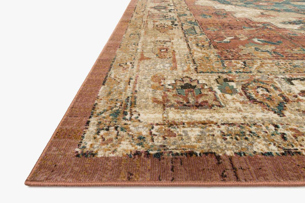 Evie Collection Rug in SPICE / MULTI