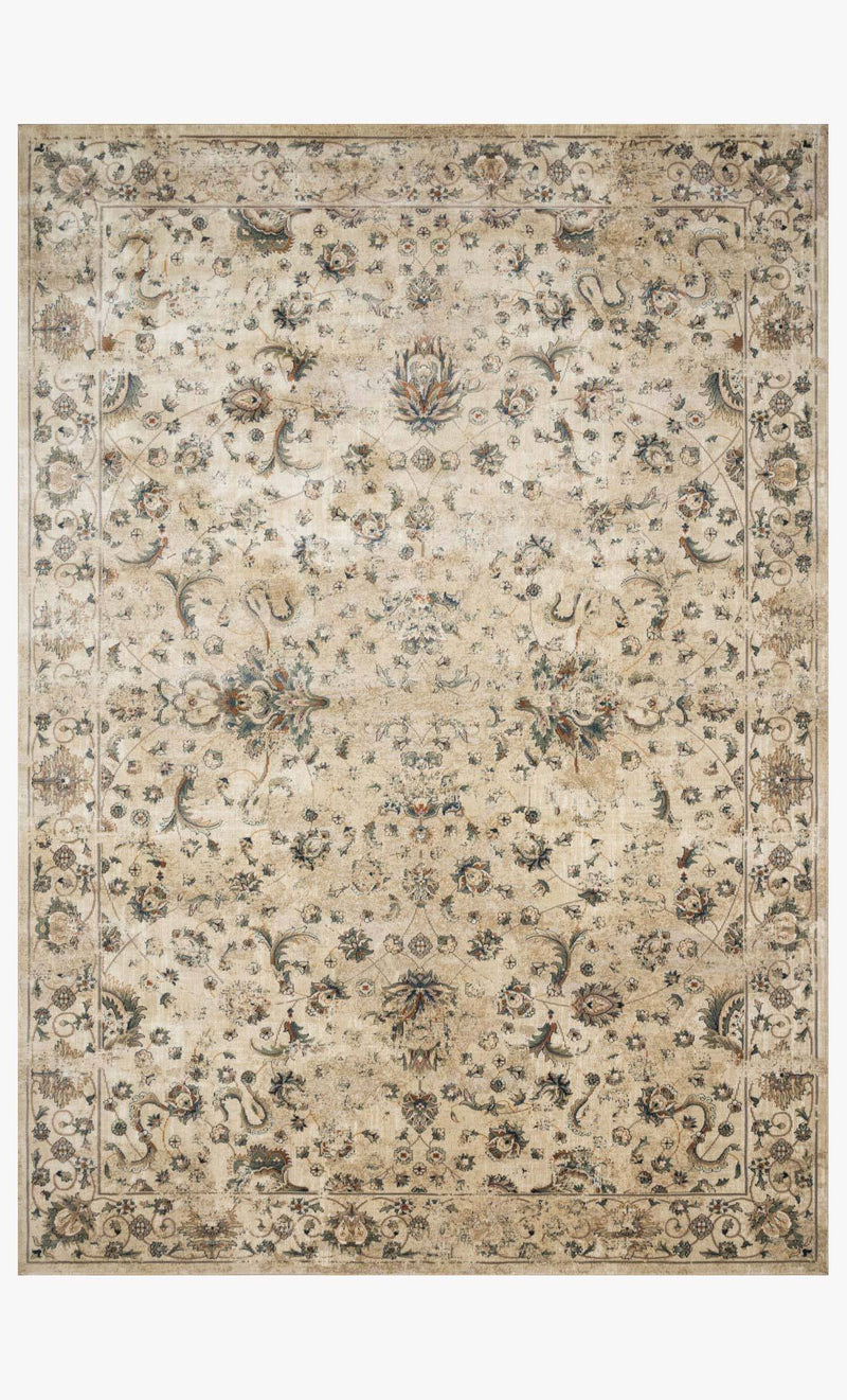Evie Collection Rug in IVORY / MULTI