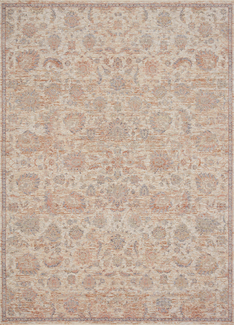 FAYE Collection Rug  in  Beige / Multi Beige Accent Power-Loomed Viscose