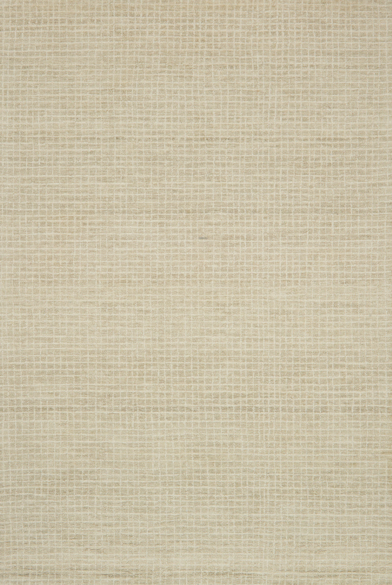 GIANA Collection Wool Rug  in  SAND / IVORY Beige Runner Hand-Hooked Wool
