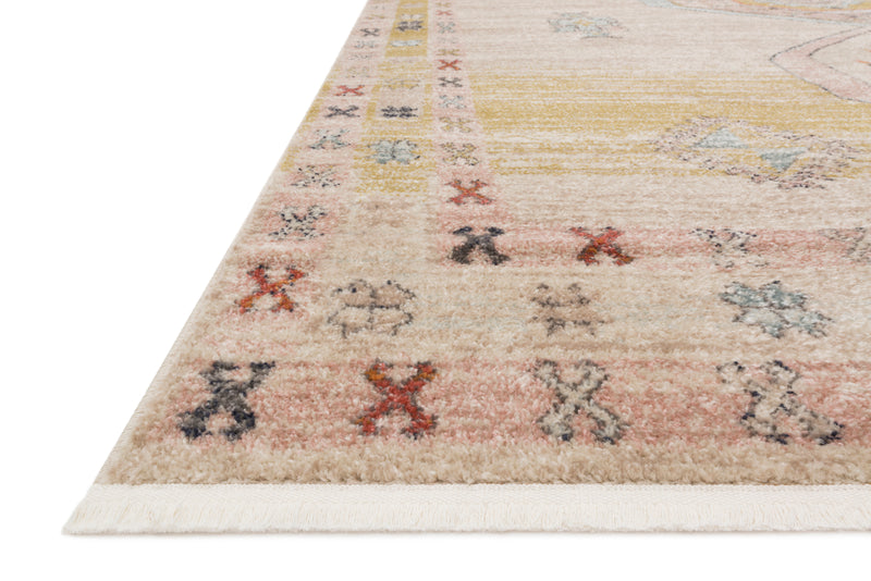 GRAHAM Collection Rug  in  ANTIQUE IVORY / MULTI Beige Accent Power-Loomed Polypropylene