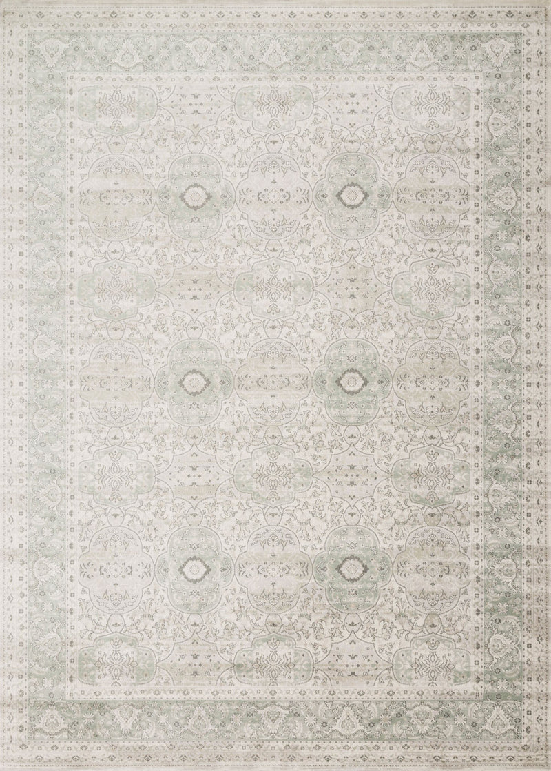 GRIFFIN Collection Rug  in  MIST Beige Runner Power-Loomed Viscose