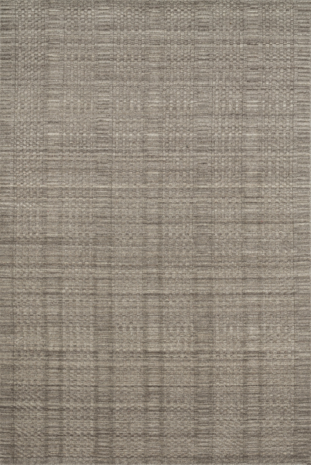 HADLEY Collection Rug  in  STONE Gray Runner Power-Loomed Viscose/Acrylic